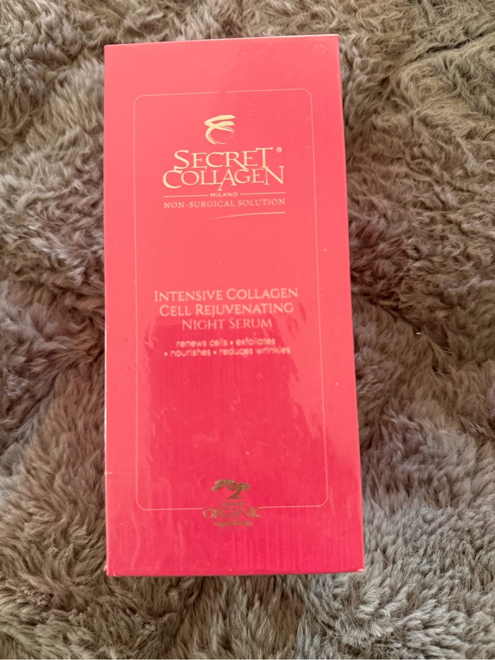 Secret Collagen Intensive Collagen Night Serum - Pink & Gold Packaging